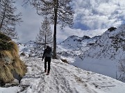 Splendida invernale al RIF. CALVI (2006 m) da Carona il 20 febb.2023 - FOTOGALLERY